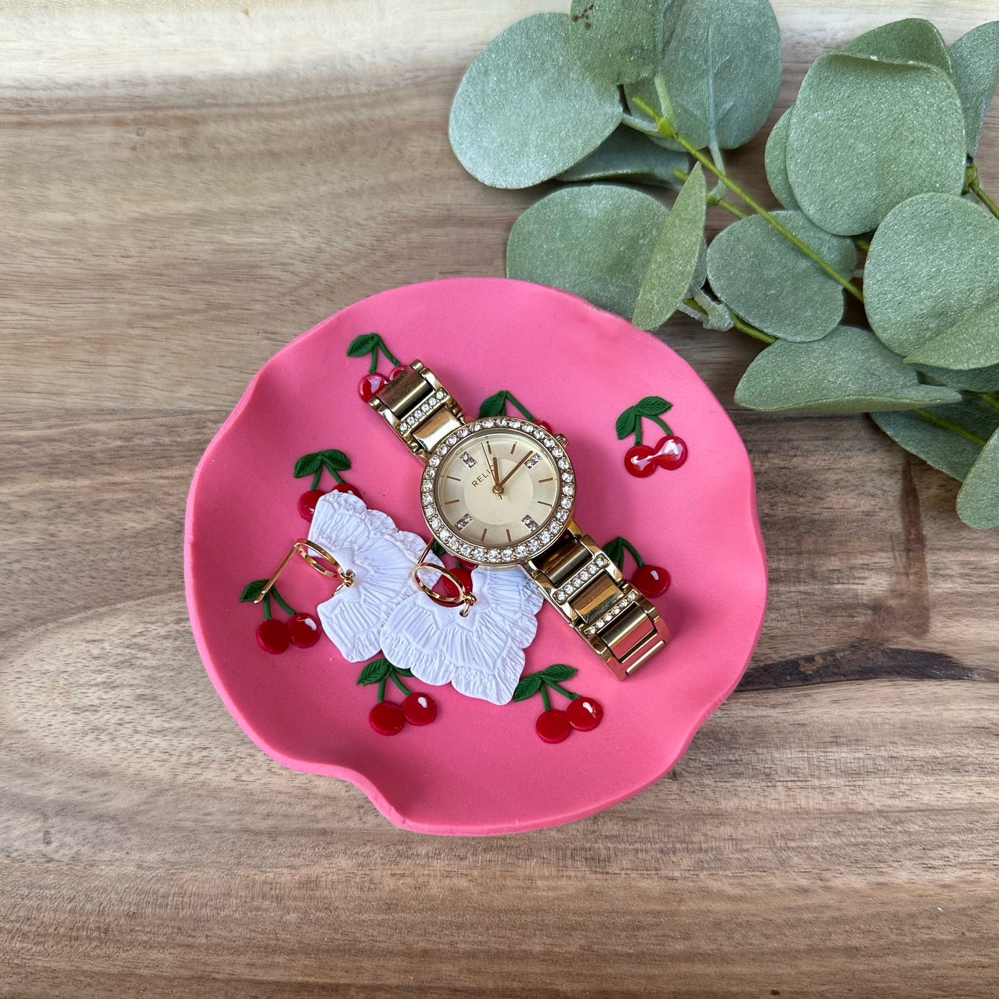 Cherries Trinket Dish