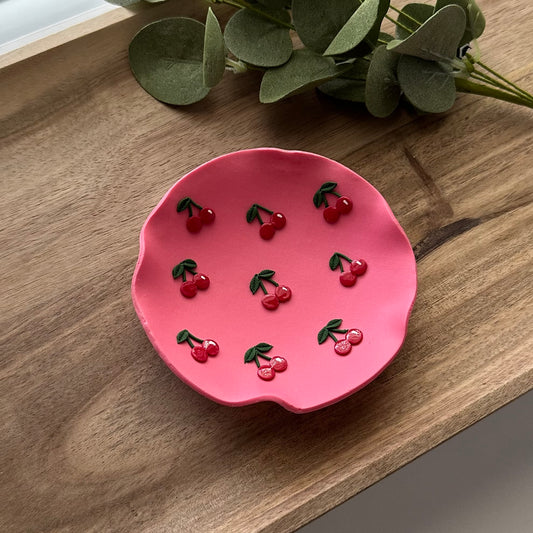 Cherries Trinket Dish